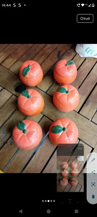 Set 6 Portacandele porta piantine o altro Ceramica