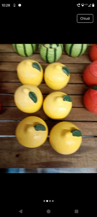 Set 6 Portacandele porta piantine o altro Ceramica