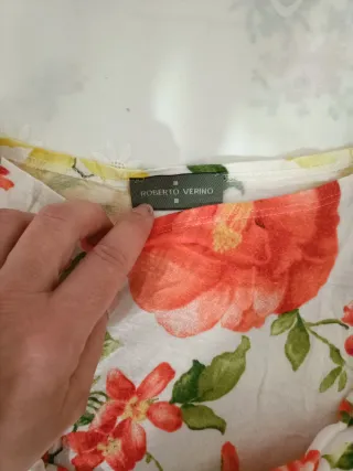 Blusa Roberto Verino floral