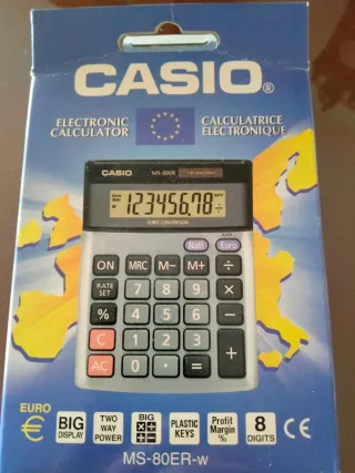 Calculadora Casio MS-80ER Vintage