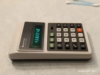 Calculadora Sanyo CX-8136NE Vintage (1978)