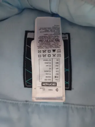 Pantalón Nieve Talla 12 Unisex