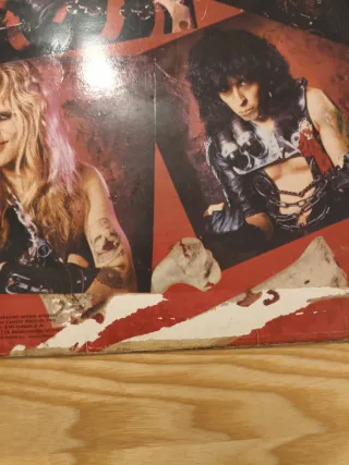 WASP VINILO CAPITOL RECORDS