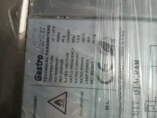 Vitrina Refrigerada para Barra