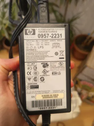 Cargador HP 0957-2231 Impresora/Scanner