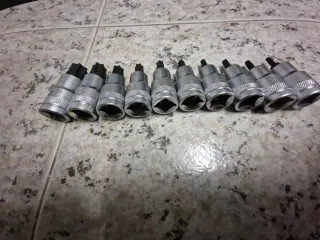 Juego Bocas Torx  T 20 - T 70