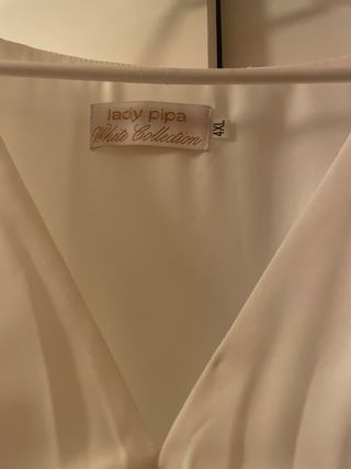 Vestido Novia Lady Pipa Blanco