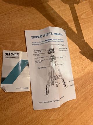 Trípode Neewer Azul