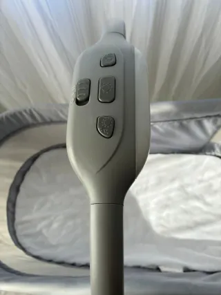 Cuna Chicco gris, poco uso