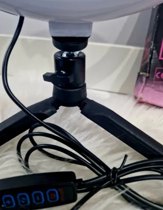 Ring Light FENG 10 com Tripé e Suporte