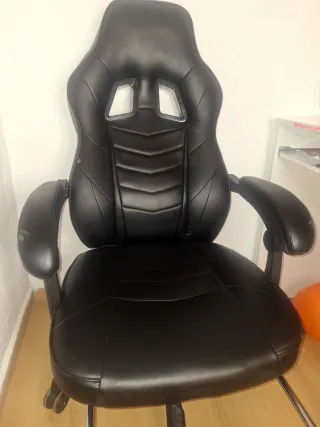 Silla Gamer, Aro Luz y Soporte Móvil