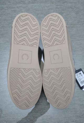 Zapatillas Fred Perry Piel Beige Talla 42/43 NUEVA
