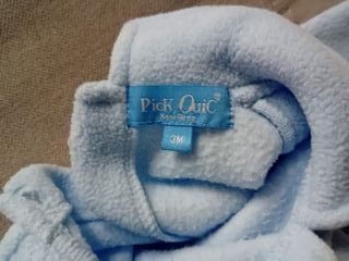 Conjunto bebé tejido polar 3 meses