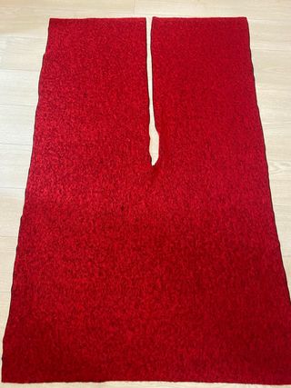 Poncho Rojo Talla Única