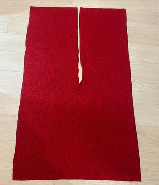 Poncho Rojo Talla Única