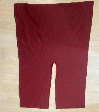 Poncho Rojo Talla Única