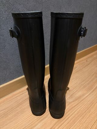 Botas de agua Hunter negras altas