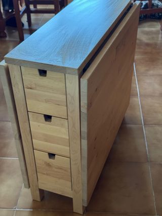 Mesa Abatible IKEA Madera NORDEN