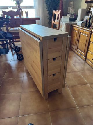 Mesa Abatible IKEA Madera NORDEN