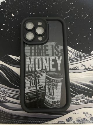 Funda iPhone Time is Money Billetes 100