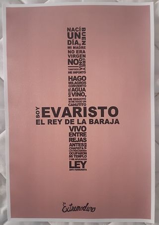 Pósters de Lienzo "Extremoduro" - 20x30 y 30x40 cm