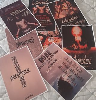 Pósters de Lienzo "Extremoduro" - 20x30 y 30x40 cm