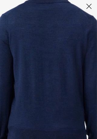 Jersey Lana Lacoste Hombre Azul Talla XL