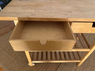 Barra cocina madera Ikea