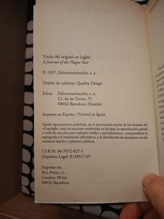 Diario del año de la Peste