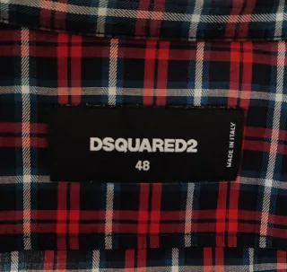 Camisa axadrezada DSquared2