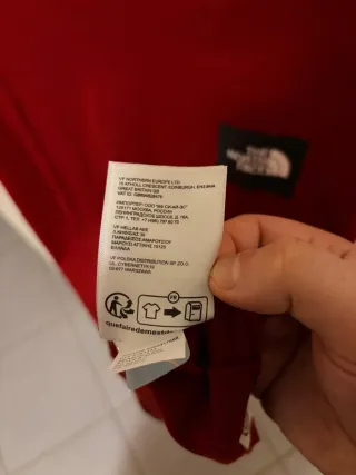 T-shirt The North Face Rossa Uomo tg M