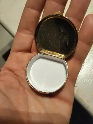 Pastillero antiguo Limoges francés vintage