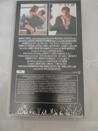 VHS Pactar con el Diablo (Terror)