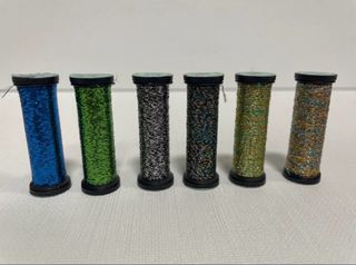 Lote 1...Hilos Kreinik, “Blending Filament".