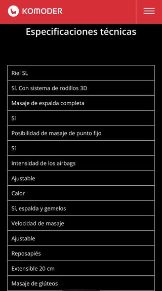 Sillón de Masaje Negro completamente nuevo