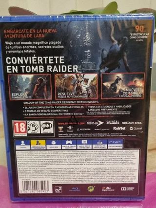 Shadow of the Tomb Raider Definitive Edition PS4