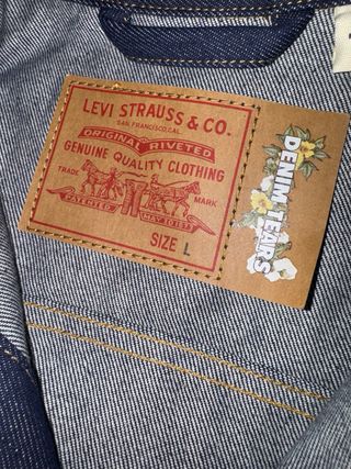 Chaqueta vaquera Stussy x Denim Tears x Levi's Tal