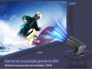 Proyector inteligente Nat 1080P/4K FHD. PRECINTADO