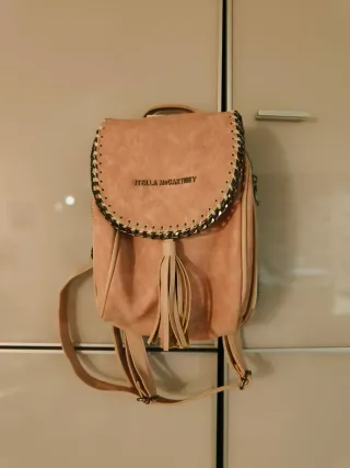 Zaino Stella McCartney pelle vegana rosa
