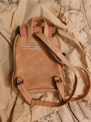 Zaino Stella McCartney pelle vegana rosa