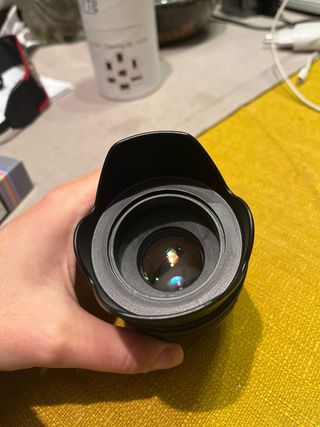 Objetivo Canon 50mm f/1.8.