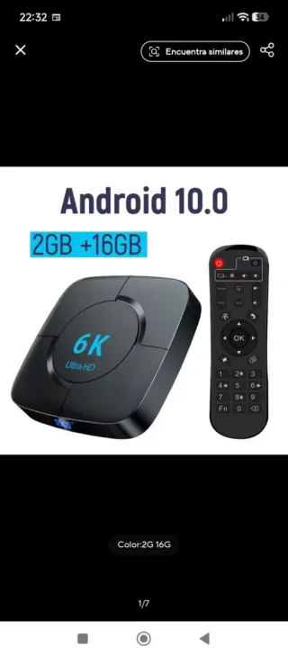 Decodificador Smart TV Transpeed 6K