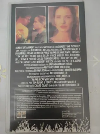 VHS Cine de Terror: Un Hombre Lobo Americano en Pa