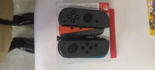 2 Joy-Con Nintendo Switch (Gris/Naranja)