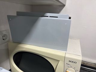 Campana extractora gris