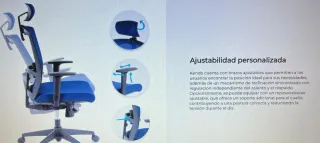 Silla de oficina profesional ergonómica
