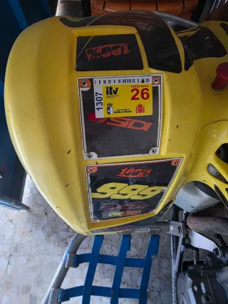 Quad Suzuki LT-Z400 Negro/Amarillo