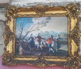 Quadri Antichi con Cornici Dorate