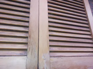 Contraventanas madera natural varias medidas