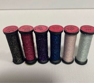 Lote 2…Hilos metálicos Kreinik Very Fine